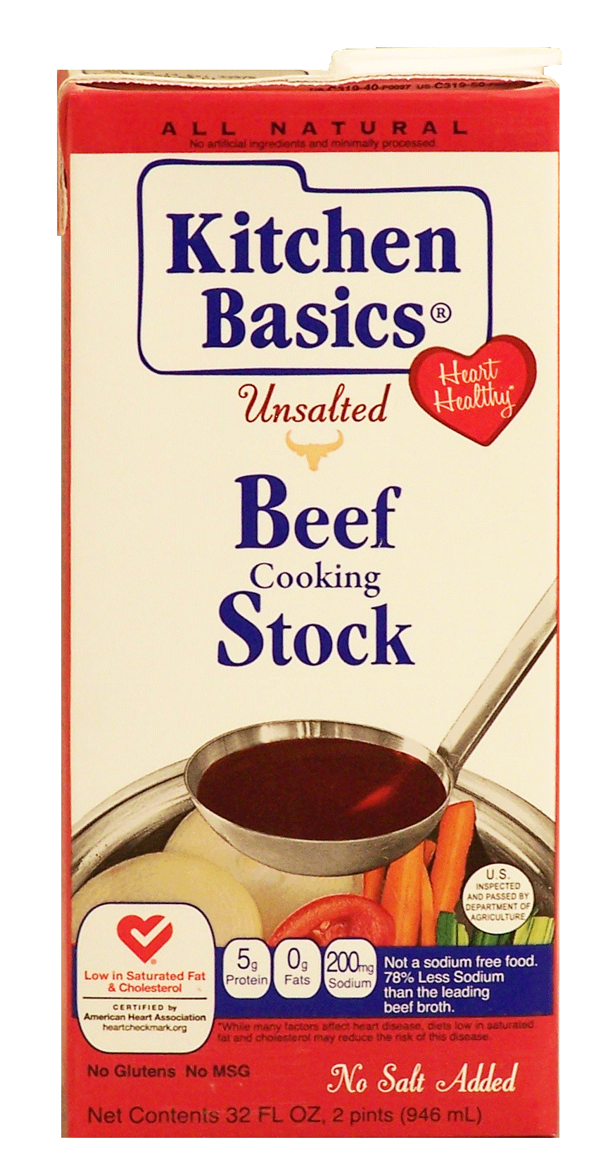 Kitchen Basics  unsalted beef flavor cooking stock Full-Size Picture